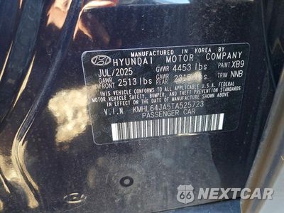 Zdjęcie 12 z 12 samochodu: 2026 HYUNDAI SONATA SEL SPORT VIN:KMHL64JA5TA525723 - miniatura