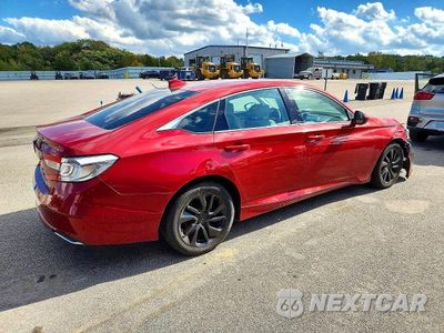 Trzecie zdjęcie samochodu z tyłu: 2019 HONDA ACCORD LX VIN:1HGCV1F13KA075519 - miniatura