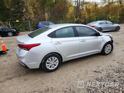 Trzecie zdjęcie samochodu z tyłu: 2019 HYUNDAI ACCENT SE VIN:3KPC24A31KE070186 - miniatura