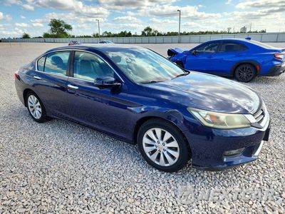 Czwarte zdjęcie samochodu z boku: 2014 HONDA ACCORD EXL VIN:1HGCR2F81EA153243 - miniatura