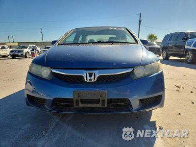 Piąte zdjęcie samochodu w środku: 2009 HONDA CIVIC LX VIN:2HGFA16599H326647 - miniatura