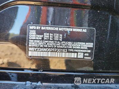 Zdjęcie 12 z 12 samochodu: 2023 BMW I4 M50 VIN:WBY33AW06PFP30163 - miniatura