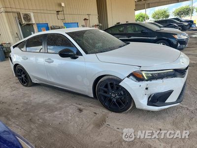 Czwarte zdjęcie samochodu z boku: 2023 HONDA CIVIC SPORT VIN:19XFL2H85PE021421 - miniatura