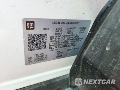 Zdjęcie 12 z 12 samochodu: 2024 CHEVROLET TRAX LS VIN:KL77LFE27RC114542 - miniatura