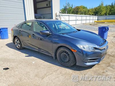 Czwarte zdjęcie samochodu z boku: 2017 HONDA CIVIC LX VIN:19XFC2F57HE219301 - miniatura