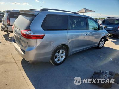 Trzecie zdjęcie samochodu z tyłu: 2015 TOYOTA SIENNA LE VIN:5TDKK3DCXFS624399 - miniatura