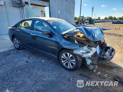 Czwarte zdjęcie samochodu z boku: 2013 HONDA ACCORD LX VIN:1HGCR2F33DA186408 - miniatura