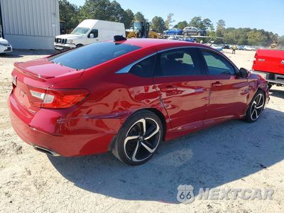 Trzecie zdjęcie samochodu z tyłu: 2020 HONDA ACCORD SPORT VIN:1HGCV1F35LA088999 - miniatura