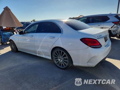 Drugie zdjęcie samochodu z przodu: 2019 MERCEDES-BENZ C 300 VIN:55SWF8DB3KU301478 - miniatura