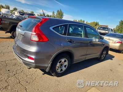 Trzecie zdjęcie samochodu z tyłu: 2015 HONDA CR-V LX VIN:3CZRM3H35FG707430 - miniatura