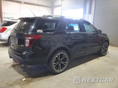 Trzecie zdjęcie samochodu z tyłu: 2015 FORD EXPLORER SPORT VIN:1FM5K8GT0FGA54991 - miniatura