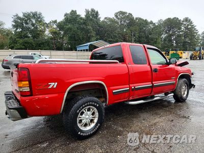 Trzecie zdjęcie samochodu z tyłu: 1999 CHEVROLET SILVERADO K1500 VIN:1GCEK19T1XE105324 - miniatura