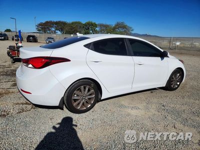 Trzecie zdjęcie samochodu z tyłu: 2016 HYUNDAI ELANTRA SE VIN:5NPDH4AE9GH727954 - miniatura