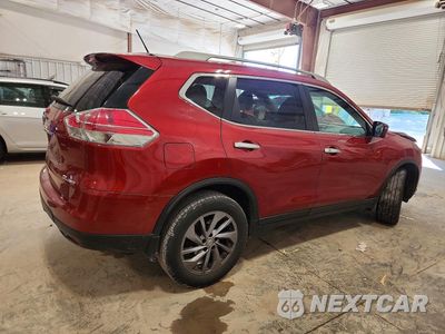 Trzecie zdjęcie samochodu z tyłu: 2016 NISSAN ROGUE SL VIN:5N1AT2MV4GC744475 - miniatura