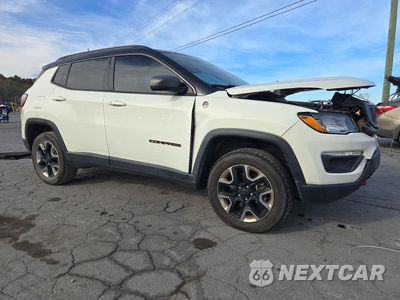 Czwarte zdjęcie samochodu z boku: 2018 JEEP COMPASS TRAILHAWK VIN:3C4NJDDB4JT168749 - miniatura