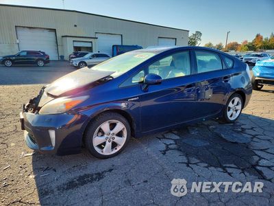 2014 TOYOTA PRIUS FIVE JTDKN3DU5E1750729 - główne zdjęcie licytacji z USA - miniatura