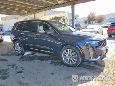 Czwarte zdjęcie samochodu z boku: 2021 CADILLAC XT6 PREMIUM LUXURY VIN:1GYKPDRSXMZ172760 - miniatura