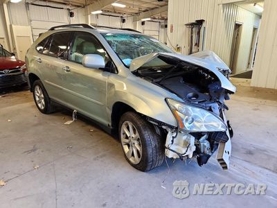 Czwarte zdjęcie samochodu z boku: 2009 LEXUS RX 350 VIN:2T2HK31UX9C133167 - miniatura