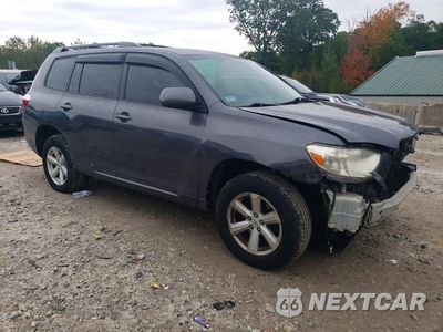 Czwarte zdjęcie samochodu z boku: 2010 TOYOTA HIGHLANDER SE VIN:5TDJK3EH4AS013279 - miniatura