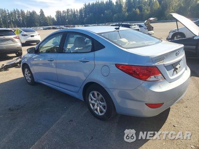 Drugie zdjęcie samochodu z przodu: 2013 HYUNDAI ACCENT GLS VIN:KMHCT4AE9DU560177 - miniatura