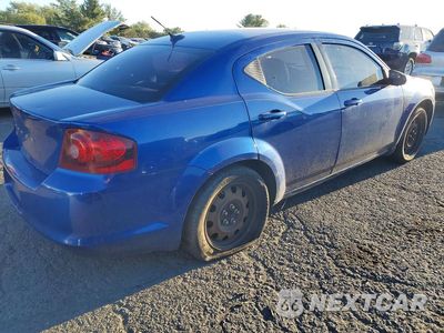 Trzecie zdjęcie samochodu z tyłu: 2014 DODGE AVENGER SE VIN:1C3CDZAB3EN169756 - miniatura