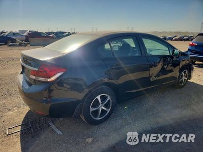 Trzecie zdjęcie samochodu z tyłu: 2015 HONDA CIVIC SE VIN:19XFB2F73FE045812 - miniatura