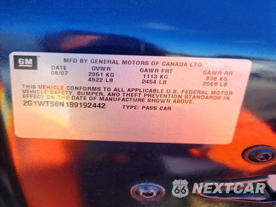 Zdjęcie 13 z 13 samochodu: 2008 CHEVROLET IMPALA LT VIN:2G1WT58N189192442 - miniatura
