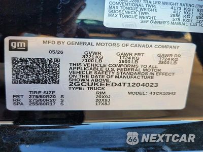 Zdjęcie 12 z 12 samochodu: 2026 CHEVROLET SILVERADO K1500 RST VIN:2GCUKEED4T1204023 - miniatura