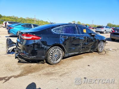 Trzecie zdjęcie samochodu z tyłu: 2017 FORD FUSION SE VIN:3FA6P0T99HR334352 - miniatura
