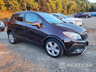 Czwarte zdjęcie samochodu z boku: 2016 BUICK ENCORE CONVENIENCE VIN:KL4CJFSB8GB728427 - miniatura
