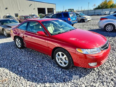 Czwarte zdjęcie samochodu z boku: 1999 TOYOTA CAMRY SOLARA SLE V6 VIN:2T1CF22P3XC254562 - miniatura