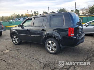 Drugie zdjęcie samochodu z przodu: 2013 HONDA PILOT EXLN VIN:5FNYF4H77DB071875 - miniatura