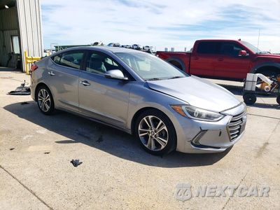 Czwarte zdjęcie samochodu z boku: 2017 HYUNDAI ELANTRA LIMITED VIN:5NPD84LF6HH026666 - miniatura