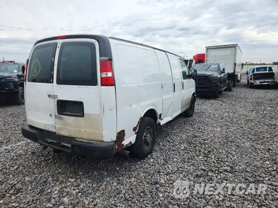 Trzecie zdjęcie samochodu z tyłu: 2012 CHEVROLET EXPRESS G3500 VIN:1GCZGTBA8C1115504 - miniatura