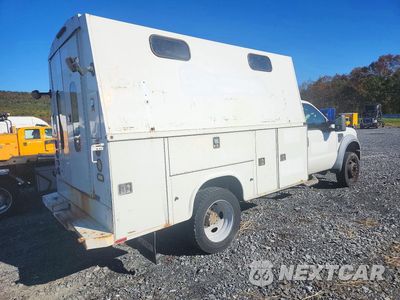 Trzecie zdjęcie samochodu z tyłu: 2008 FORD F450 SUPER DUTY VIN:1FDXF46Y28EE54052 - miniatura