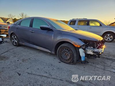 Czwarte zdjęcie samochodu z boku: 2020 HONDA CIVIC LX VIN:2HGFC2F6XLH586684 - miniatura