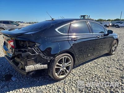 Trzecie zdjęcie samochodu z tyłu: 2016 FORD FUSION TITANIUM VIN:3FA6P0K94GR255204 - miniatura