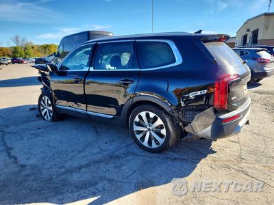 Drugie zdjęcie samochodu z przodu: 2021 KIA TELLURIDE EX VIN:5XYP3DHC2MG115761 - miniatura