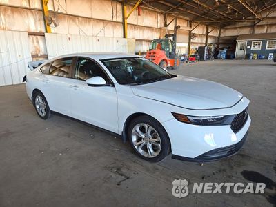Czwarte zdjęcie samochodu z boku: 2023 HONDA ACCORD LX VIN:1HGCY1F21PA030537 - miniatura