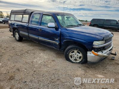 Czwarte zdjęcie samochodu z boku: 2002 CHEVROLET SILVERADO C1500 VIN:1GCEC19T02E239778 - miniatura