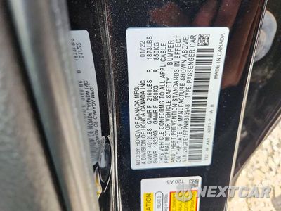 Zdjęcie 13 z 13 samochodu: 2022 HONDA CIVIC EX VIN:2HGFE1F72NH313948 - miniatura