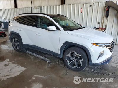 Czwarte zdjęcie samochodu z boku: 2024 HYUNDAI TUCSON LIMITED VIN:5NMJECDE1RH316856 - miniatura