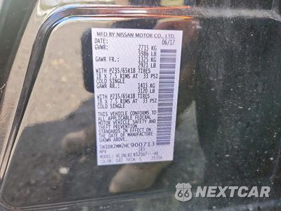 Zdjęcie 13 z 13 samochodu: 2017 NISSAN PATHFINDER S VIN:5N1DR2MM2HC900713 - miniatura