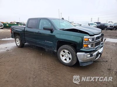 Czwarte zdjęcie samochodu z boku: 2015 CHEVROLET SILVERADO K1500 LT VIN:3GCUKREC7FG132843 - miniatura
