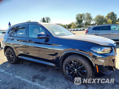 Czwarte zdjęcie samochodu z boku: 2024 BMW X3 SDRIVE30I VIN:5UX43DP04R9V10977 - miniatura