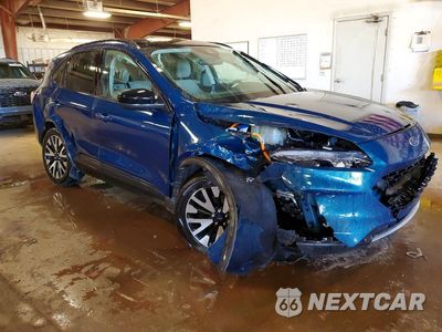 Czwarte zdjęcie samochodu z boku: 2020 FORD ESCAPE SE SPORT VIN:1FMCU9BZ5LUB48400 - miniatura