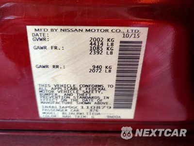 Zdjęcie 12 z 12 samochodu: 2016 NISSAN ALTIMA 3.5 SL VIN:1N4BL3AP0GC110879 - miniatura