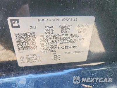 Zdjęcie 12 z 12 samochodu: 2018 CHEVROLET SILVERADO K1500 LT VIN:1GCVKRECXJZ338395 - miniatura