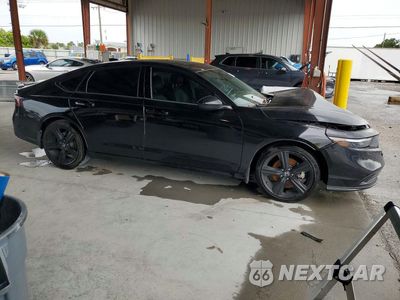 Czwarte zdjęcie samochodu z boku: 2024 HONDA ACCORD HYBRID SPORT-L VIN:1HGCY2F75RA081723 - miniatura