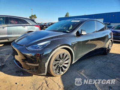 2021 TESLA MODEL Y 5YJYGDEF6MF137101 - główne zdjęcie licytacji z USA - miniatura